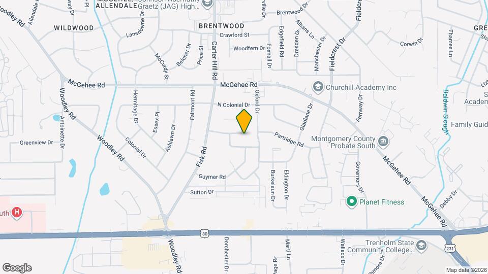 3054 Merrimac Dr Map and Location Details