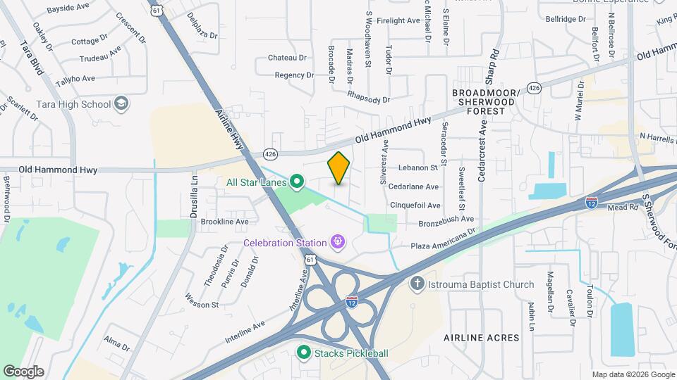 2429 Bald Cypress Dr Mapa y Detalles de la Ubicación