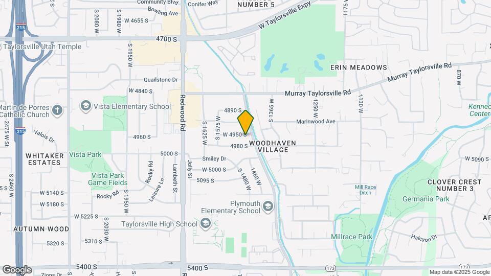 1475 W 4950 S Map and Location Details