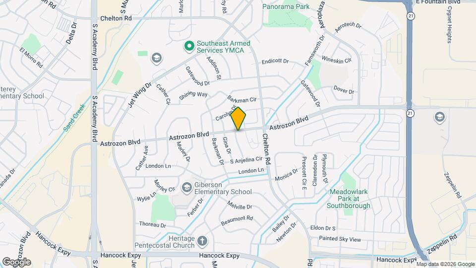 2505 Nadine Dr Map and Location Details