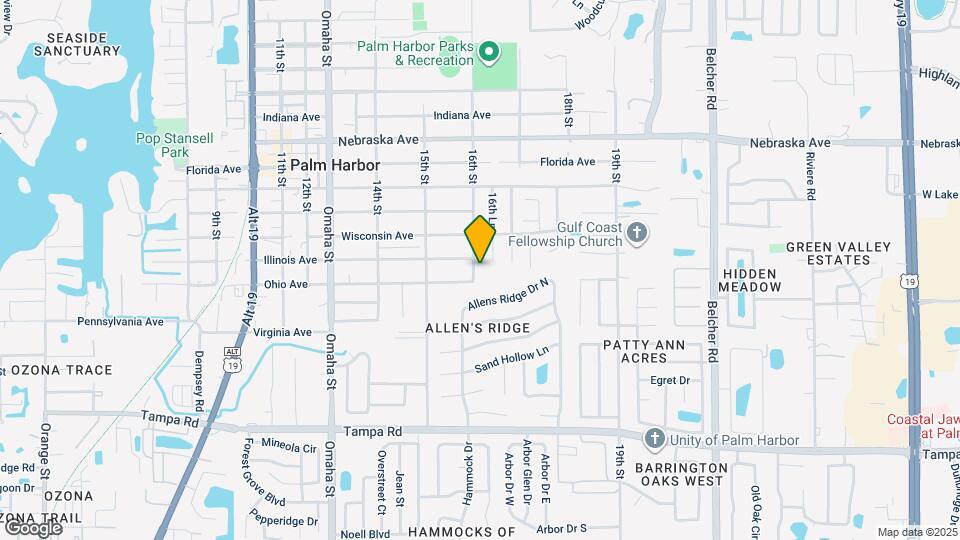 646 16th St Map and Location Details