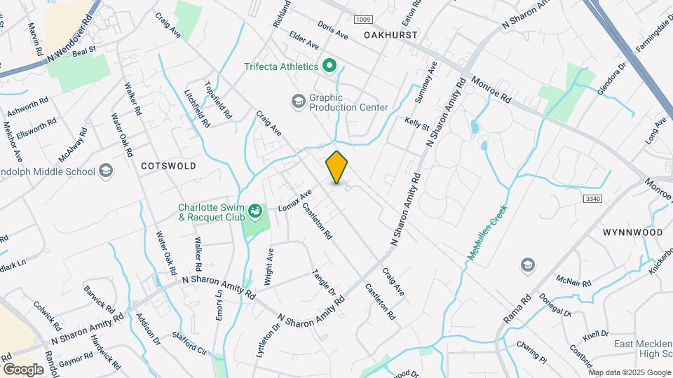 Charlotte Townhomes Map and Location Details