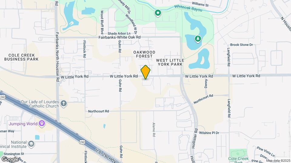 7925 W Little York Rd Map and Location Details