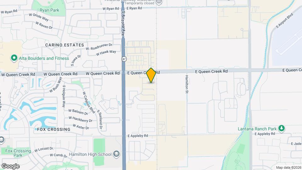 263 E Lantana Dr Map and Location Details