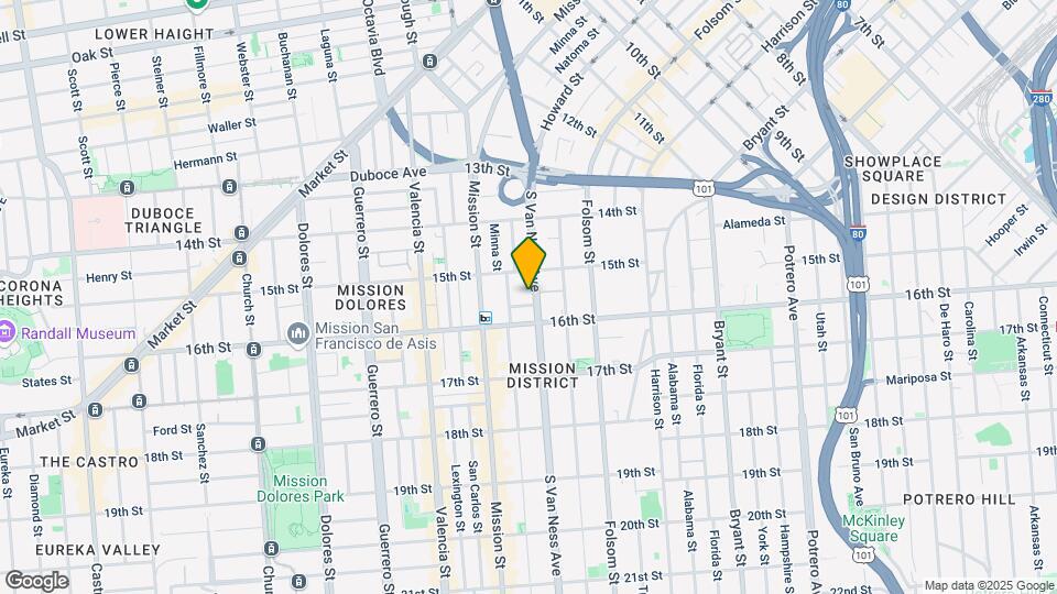 450 S Van Ness Ave Mapa y Detalles de la Ubicación