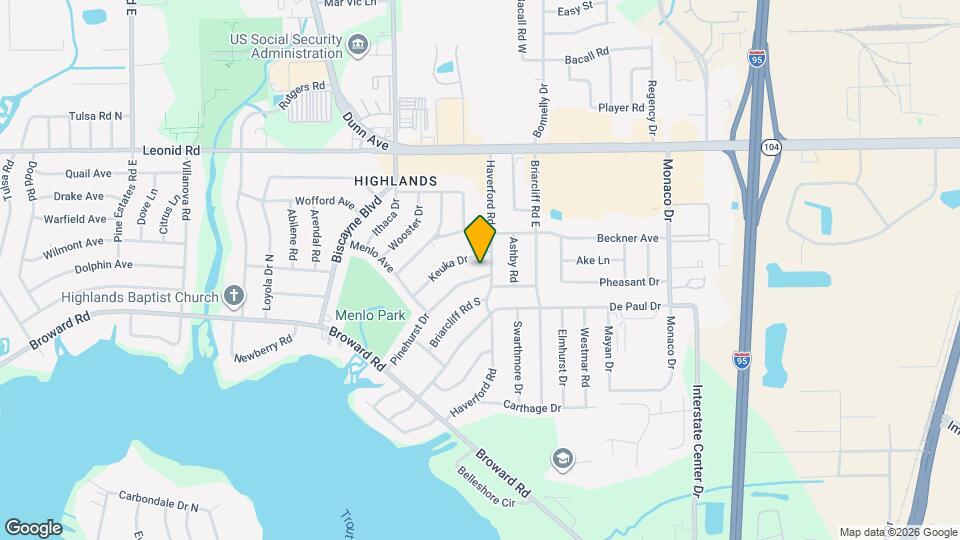 10490 Pinehurst Dr Map and Location Details