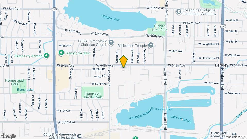 6375 Quitman Ct Map and Location Details