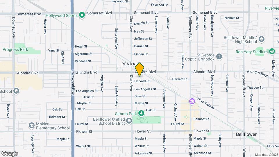 9433 Harvard St Mapa y Detalles de la Ubicación