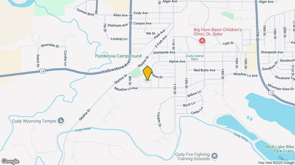 901 Meadow Ln Ave Map and Location Details