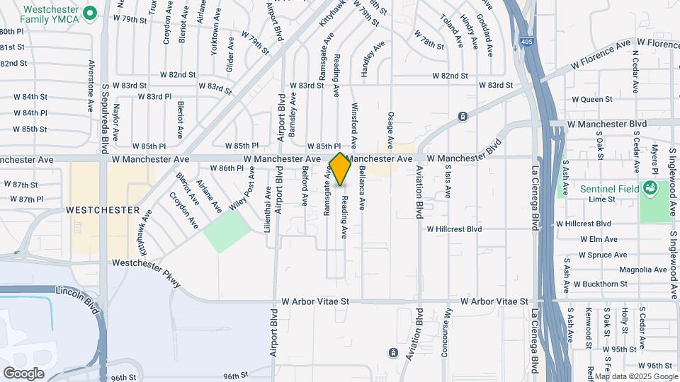 8761 Reading Ave Mapa y Detalles de la Ubicación