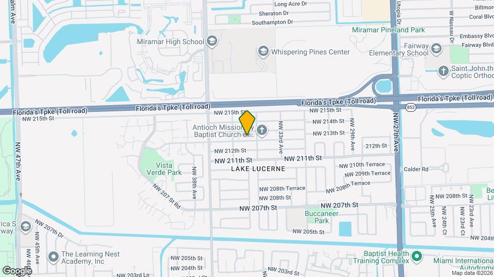 3441 NW 213th St Map and Location Details