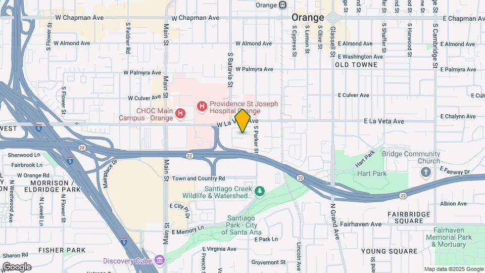 700 W La Veta Ave Map and Location Details