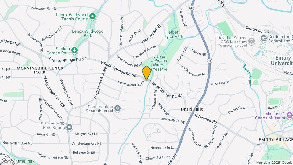 1295 Cumberland Rd NE Map and Location Details