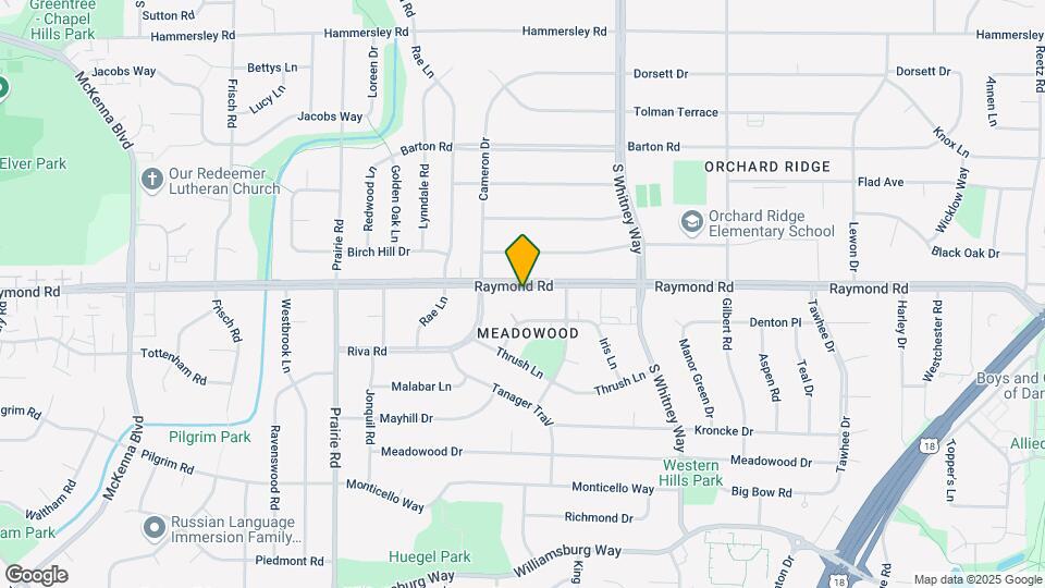 5817 Raymond Rd Mapa y Detalles de la Ubicación