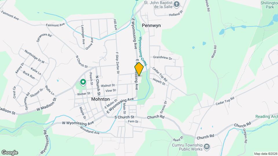 220 E Wyomissing Ave Map and Location Details