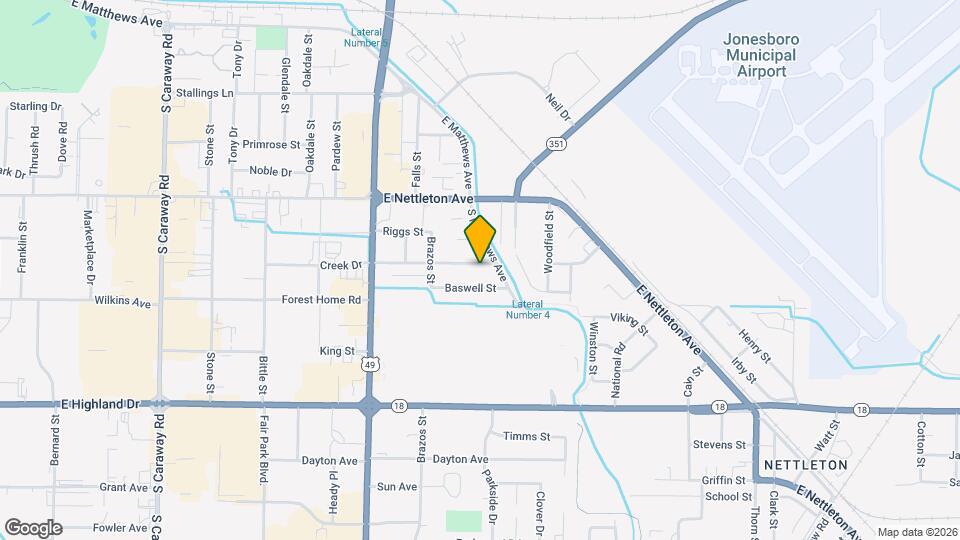 3307 Kingsbury St Map and Location Details