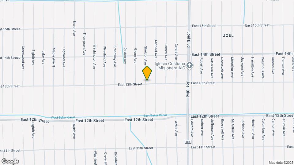 1901 East 13th Street Map and Location Details