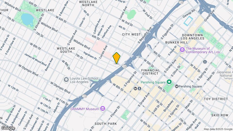 1010 Wilshire Blvd, Unit FL13-ID1039 Map and Location Details