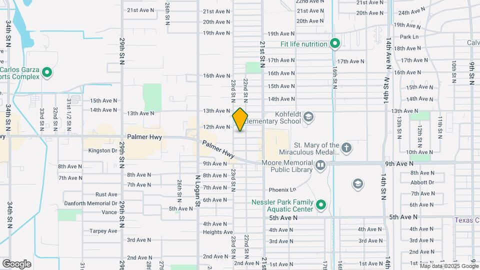 2214 11th Ave N Map and Location Details