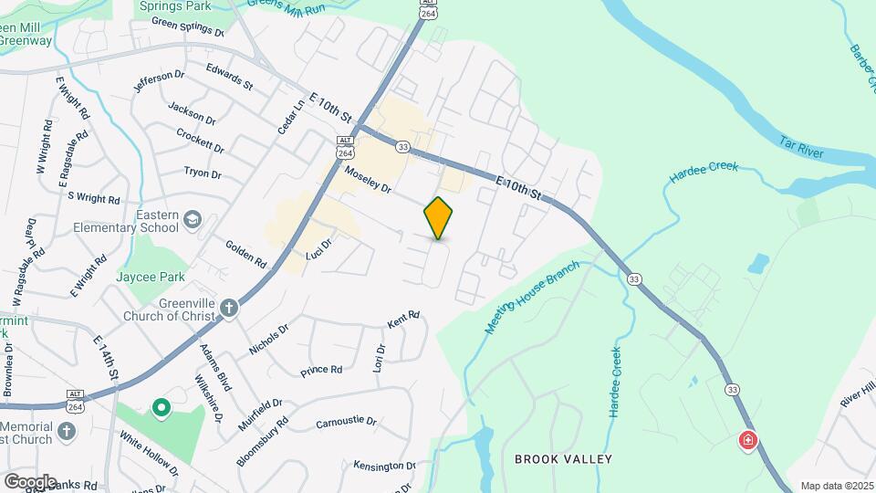 3211 Moseley Dr-Unit -B Map and Location Details