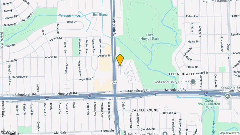 14838 Riverview St Map and Location Details