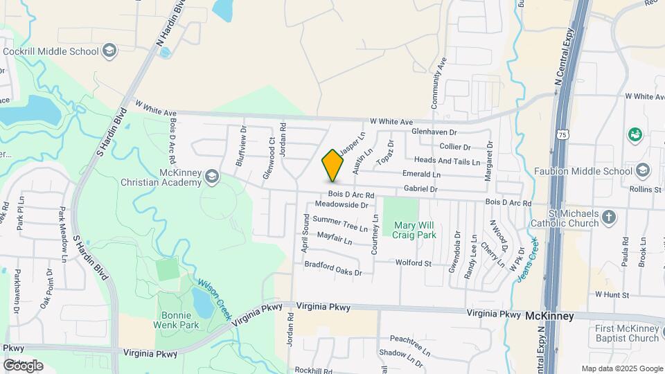 2921 Gabriel Dr Map and Location Details