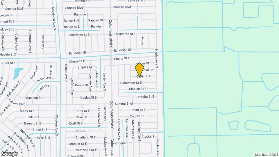 1230 Celtic St E Map and Location Details