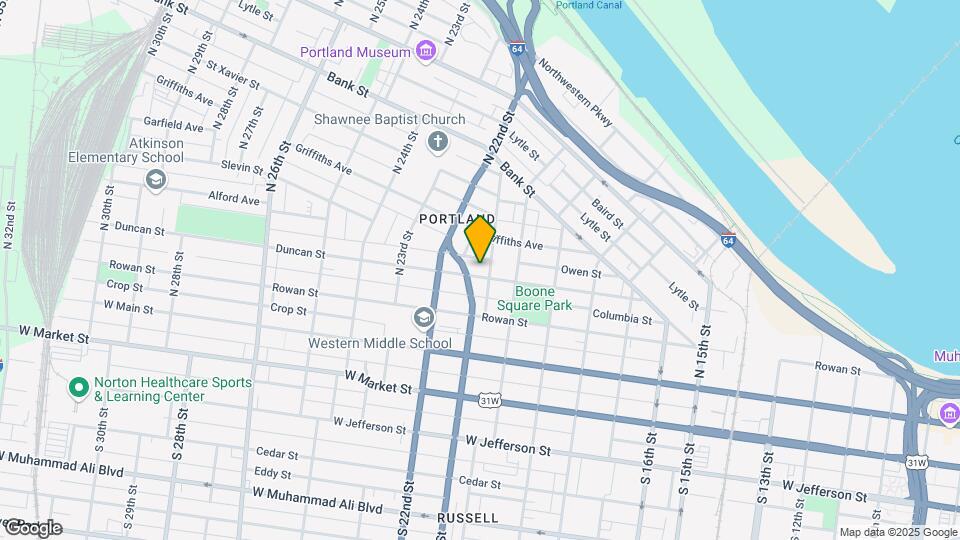 2111 Duncan St Map and Location Details