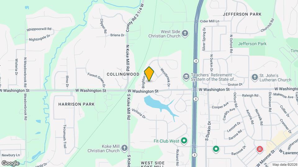 3120 Kensington Dr Mapa y Detalles de la Ubicación