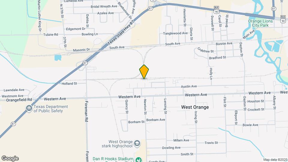 402 Newton St Map and Location Details