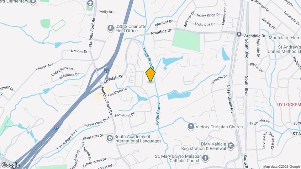 702 Farmhurst Dr Mapa y Detalles de la Ubicación