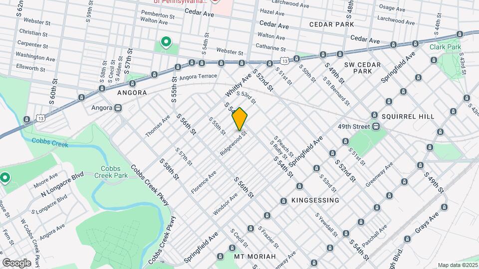 5427 Ridgewood St Map and Location Details