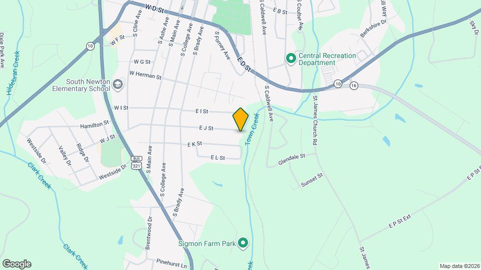 519 E J St Map and Location Details