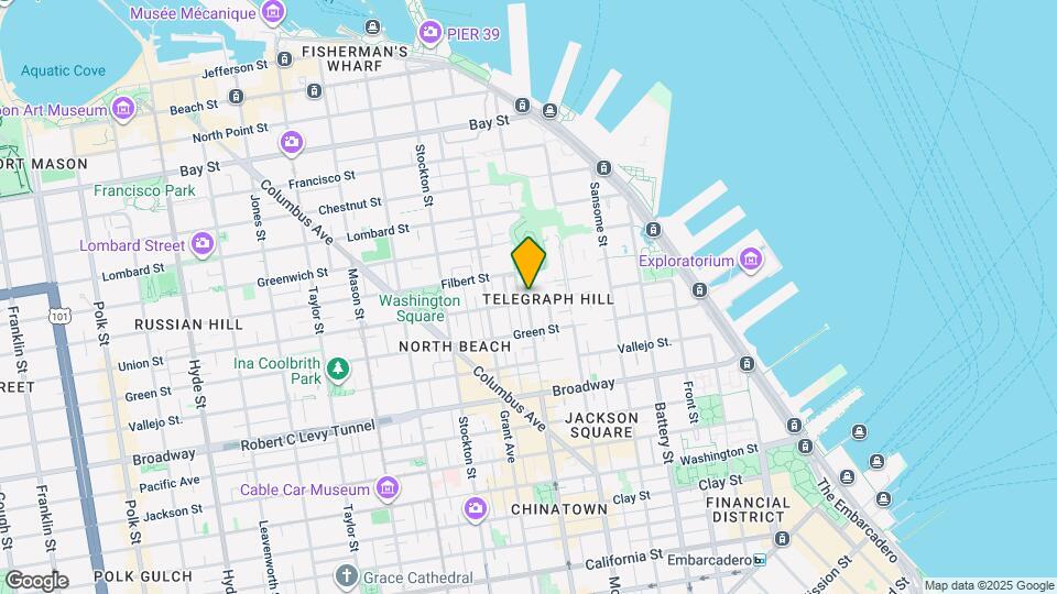 1402 Kearny St Map and Location Details