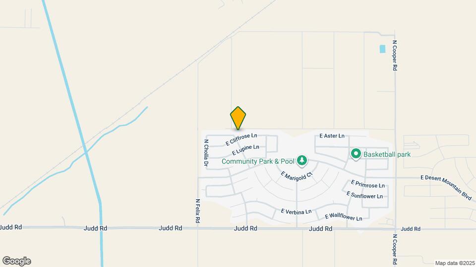 10498 E Aster Ln Map and Location Details
