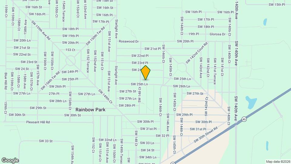 14787 SW 26th Ln Map and Location Details