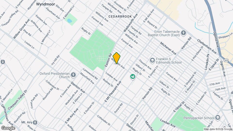 1143 E Sydney St Map and Location Details