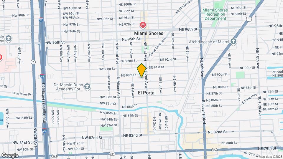 183 NE 89th St Mapa y Detalles de la Ubicación