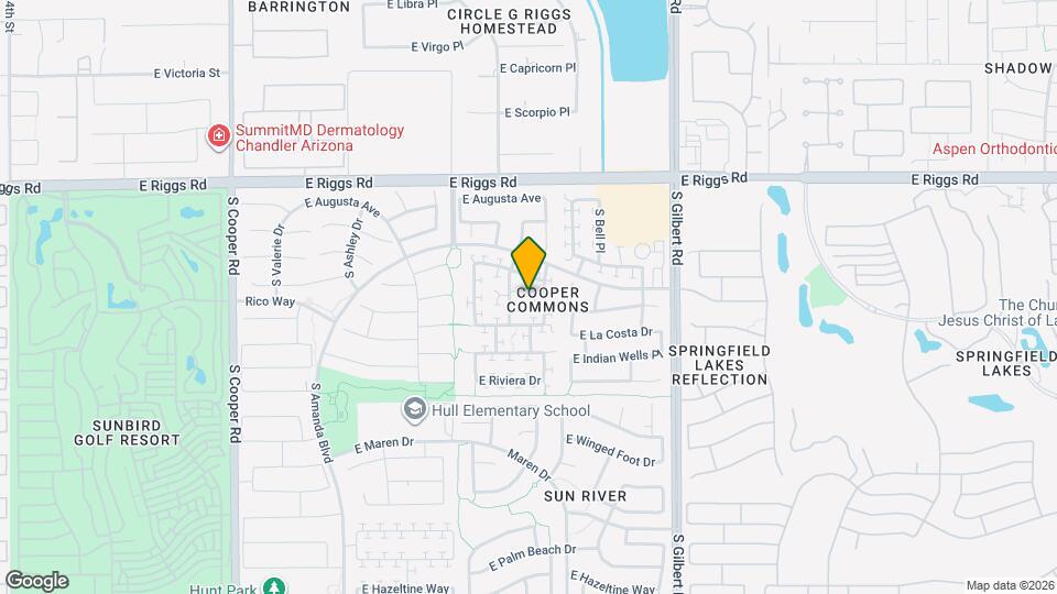 2661 E Waterview Ct Map and Location Details