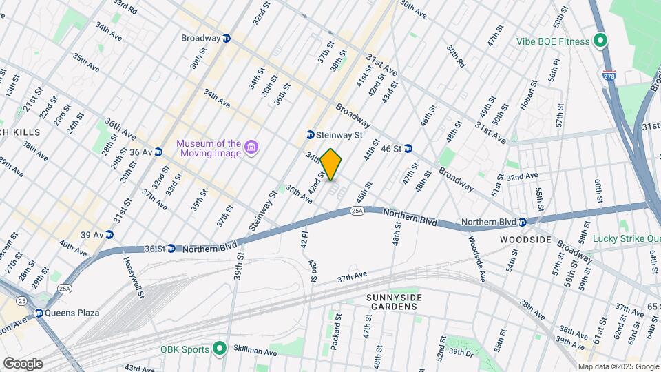 34-32 43rd St, Unit 7111 Map and Location Details