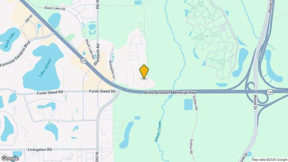 Reedy Creek Map and Location Details