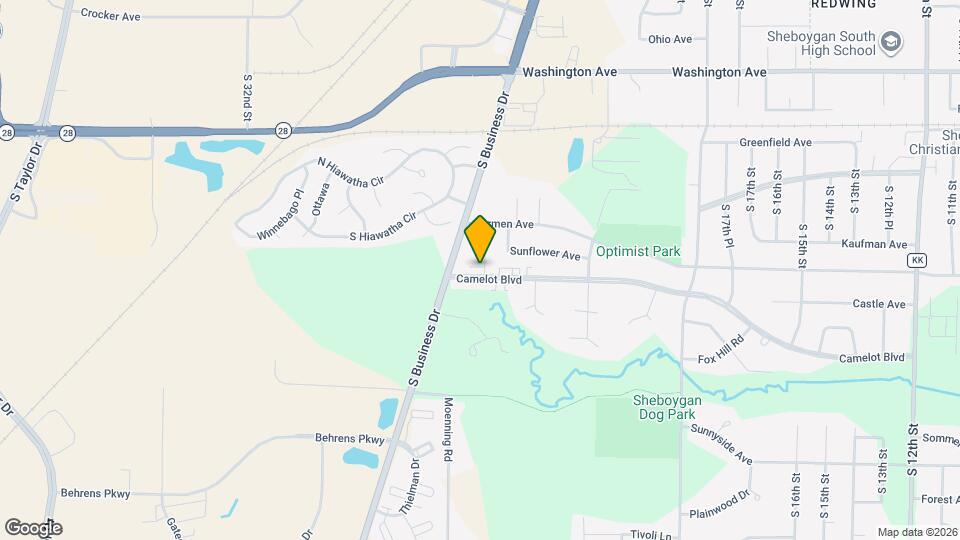 2528 Camelot Blvd Map and Location Details