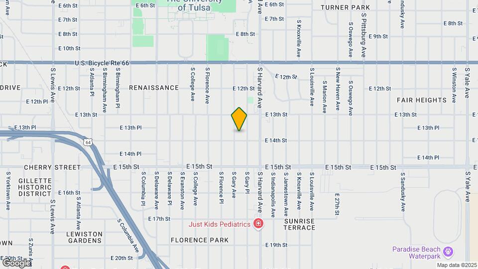 1339 S Gary Ave Map and Location Details