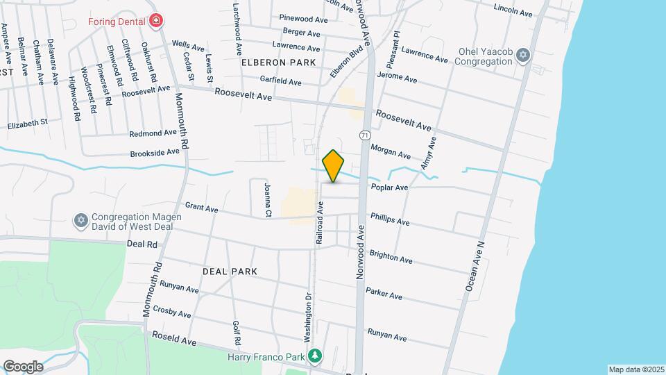 106 Poplar Ave Map and Location Details