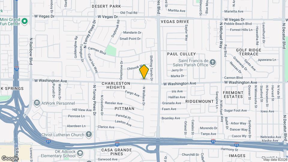 6125 Warm River Rd Map and Location Details