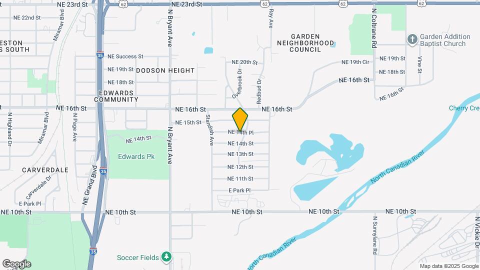 3220 NE 14th Pl Map and Location Details