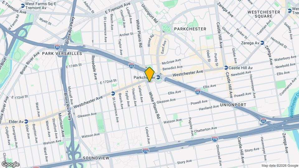 1270 White Plains Rd, Unit 2 Mapa y Detalles de la Ubicación