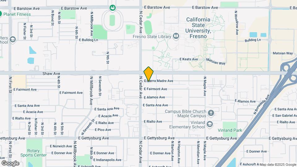 4302-4312 E Sierra Madre Ave Map and Location Details