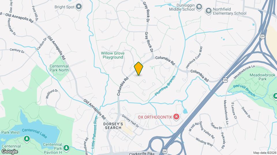 4713 Columbia Rd Map and Location Details