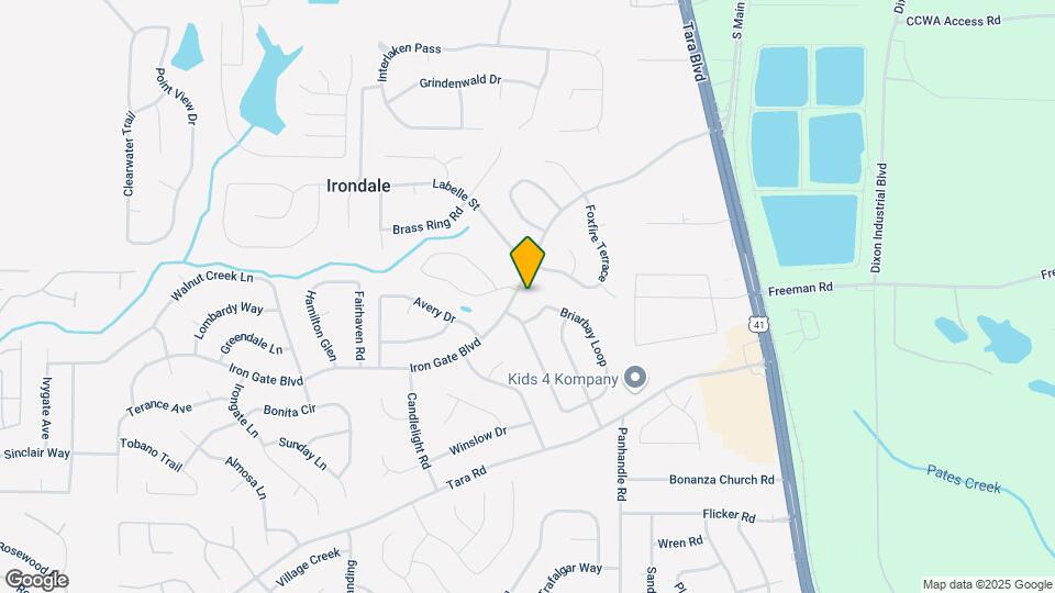 1369 Iron Gate Blvd Mapa y Detalles de la Ubicación